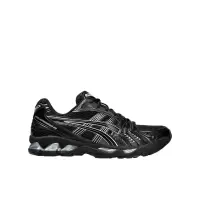 亚瑟士(ASICS)徽标系带低帮透气跑鞋人工皮革男