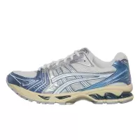 亚瑟士(ASICS)女士跑步鞋透气缓震支持运动鞋CreamDenimBlue