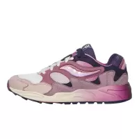索康尼(SAUCONY)萨科尼男士跑鞋轻量透气网格影2淡紫蓝