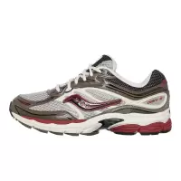 索康尼(SAUCONY)萨克森男跑鞋软弹透气缓震耐磨训练鞋布朗红色