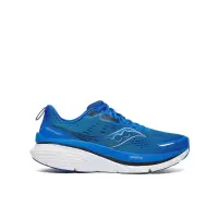索康尼(SAUCONY)男士织物皮革金属拼接透气跑鞋