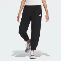 阿迪达斯(adidas)女士运动长裤柔软弹力透气环保再生材料休闲裤