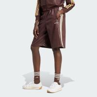 阿迪达斯(adidas)adidas回收材料运动休闲宽松短裤复古三条纹中裤