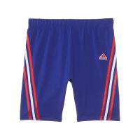 阿迪达斯(adidas)adidas女士运动高腰弹力三线条自行车短裤