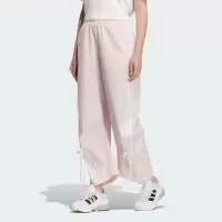 阿迪达斯(adidas)女士运动长裤时尚弹力透气跑步裤