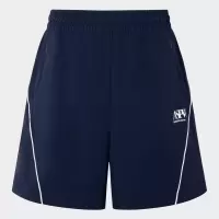 阿迪达斯(adidas)adidas女士运动宽松织物短裤时尚百搭休闲跑步训