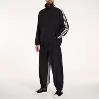 阿迪达斯(adidas)Y-3男士运动夹克三杠尼龙防风透气夹克