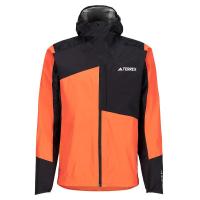 阿迪达斯(adidas)男款防水透气运动夹克户外徒步防风防雨可收纳休