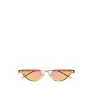 古驰(GUCCI)金属全框太阳眼镜时尚百搭配镜女士潮牌休闲防紫外线