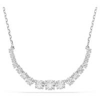 施华洛世奇(SWAROVSKI)精致优雅渐变锆石项链女款rhodium镀层时尚百搭配饰白钻风潮流项圈