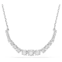 施华洛世奇(SWAROVSKI)精致优雅渐变锆石项链女款rhodium镀层时尚百搭配饰白钻风潮流项圈