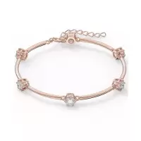 施华洛世奇(SWAROVSKI)施华洛世奇玫瑰金晶石手链精致百搭配饰星座系列女款星尘灵感