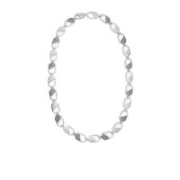 芬迪(FENDI)黄铜链条六角形链式手链男款时尚百搭黑色珐琅FF夹扣装饰