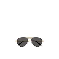 卡地亚(Cartier)飞行员太阳镜金属材质复古百搭配镜框修饰脸型