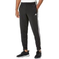 阿迪达斯(adidas)男运动长裤透气舒适束脚训练裤带logo侧条休闲跑步裤