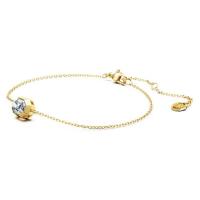 施华洛世奇(SWAROVSKI)优雅K黄金手链 鳄鱼钻石点缀 日常佩戴饰品