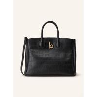 博柏利(BURBERRY)意大利进口光滑牛皮压纹手提斜挎两用女士单肩包