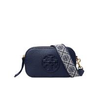 托里.伯奇(TORY BURCH)女士迷你斜挎包牛皮革双拉链可调背带时尚