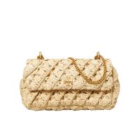 托里.伯奇(TORY BURCH)女士单肩包迷你编织翻盖设计磁扣链条可调