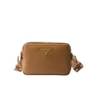 女款可调式单肩包双隔层设计时尚拉链包口