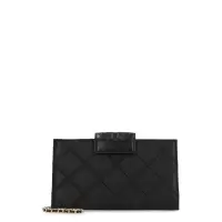 托里.伯奇(TORY BURCH)女士链条绗缝羔羊皮手拿包磁吸翻盖顶部拉