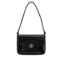 托里.伯奇(TORY BURCH)女款牛皮拼接pu肩背包百搭斜挎手提两用休