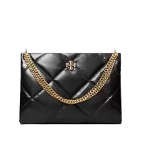 托里.伯奇(TORY BURCH)女士牛皮链条绗缝磁吸单肩包小巧百搭配饰