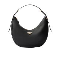 普拉达(PRADA)女士单肩包大号真皮时尚百搭配饰徽标可调节手提休
