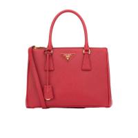 普拉达(PRADA)女士单肩包可拆卸肩带金属徽标多口袋实用百搭配件