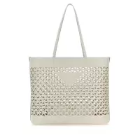 普拉达(PRADA)女士牛皮手提单肩包时尚百搭配饰手拿包日常通勤斜