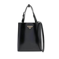 普拉达(PRADA)女士牛皮手提单肩包时尚百搭配饰通勤手拿包简约大