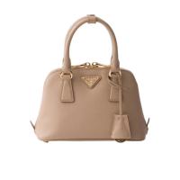 普拉达(PRADA)小牛皮迷你包时尚百搭配饰链条肩背包简约实用通勤