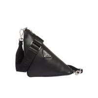 普拉达(PRADA)男士女士通用三角形徽标单肩包时尚百搭配件斜挎包