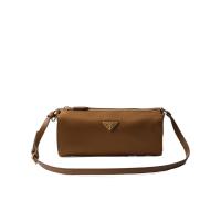 普拉达(PRADA)女士单肩包实用百搭再生聚酰胺拉链闭合小容量时尚