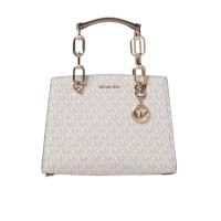 迈克·科尔斯(MICHAEL KORS)女士涂层帆布链条装饰小型签名挎包通