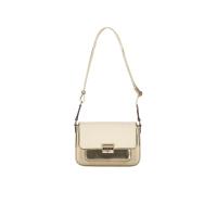 迈克·科尔斯(MICHAEL KORS)女士棉麻拼接 logo提花单肩包休闲手