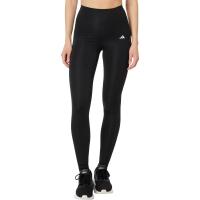 阿迪达斯(adidas)adidas高腰束脚运动长裤女款环保材质侧袋弹力修