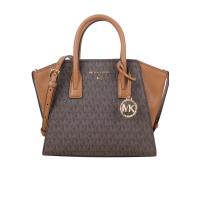 迈克·科尔斯(MICHAEL KORS)女士单肩包大容量实用金属脚徽标装饰