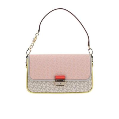 迈克·科尔斯(MICHAEL KORS)女士小号拼色徽标单肩包时尚百搭配件