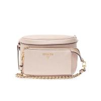 迈克·科尔斯(MICHAEL KORS)女士真皮斜挎包时尚金属徽标链条装饰