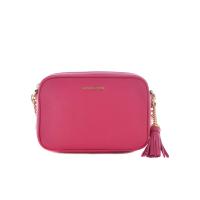 迈克·科尔斯(MICHAEL KORS)小牛皮女士单肩包时尚流苏金属链条斜