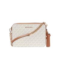 迈克·科尔斯(MICHAEL KORS)女士单肩包时尚潮酷徽标点缀链条肩带