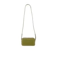 迈克·科尔斯(MICHAEL KORS)小牛皮单肩包女装饰缝线徽标牌大容量