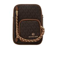 迈克·科尔斯(MICHAEL KORS)女士单肩包实用多功能带链条人造革斜