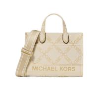 迈克·科尔斯(MICHAEL KORS)小号提花托特包女简约挺括手提肩背菱