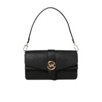 迈克·科尔斯(MICHAEL KORS)女士Saffiano皮革单肩包百搭旋锁扣手