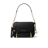 迈克·科尔斯(MICHAEL KORS)女士单肩包金色五金雕刻LOGO翻盖式链