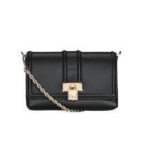 迈克·科尔斯(MICHAEL KORS)女士单肩包时尚黑色十字纹可拆肩带金