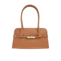 FURLA女士单肩包皮革拉链闭合手提饰品牌标识实用百搭配件