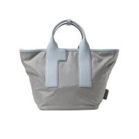 FURLA女士尼龙小牛皮拼接连帽单肩包可调节拆卸肩带大容量通勤手